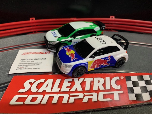 Scalextric Compact Pack 2 coches Audi &Hyundai